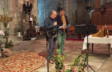 Organisation concert Flûte de Pan et Orgue à l'abbatiale de Meymac au profit du Téléthon